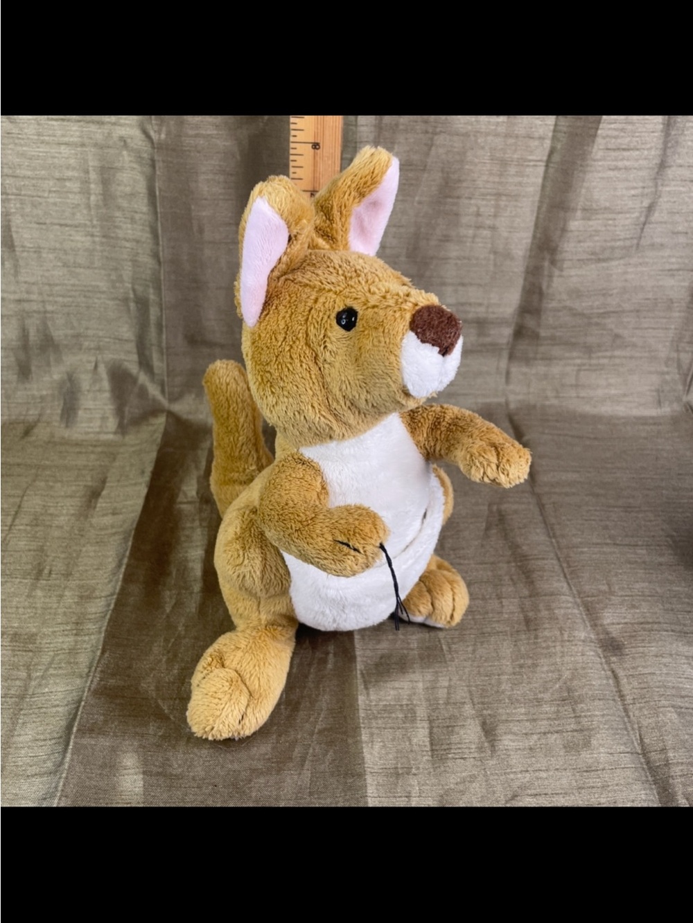 Ganz Webkinz Kangaroo HM180 Plush Stuffed Animal NO CODE - Preowned